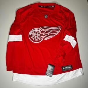 Detroit Red Wings Fanatics Breakaway Home Jersey NHL Red Size XL Authentic 11/24